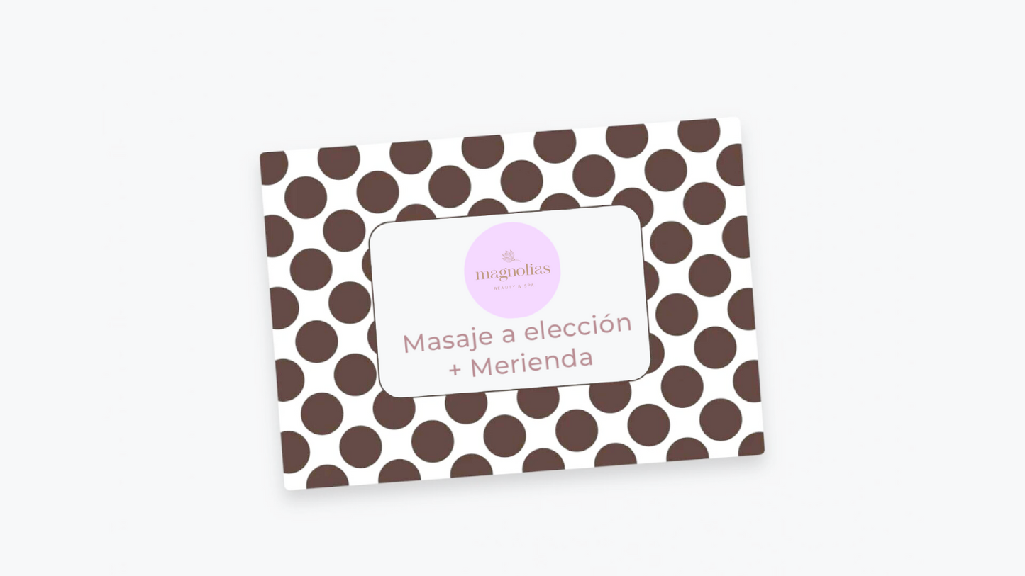 Paquete de regalo Día de la Madre + caja de chocolates grande + Voucher en Spa Magnolias